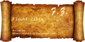 Fischl Zilia névjegykártya